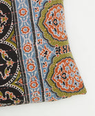kantha embroidery on small throw pillow