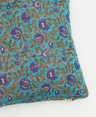 kantha embroidery on small throw pillow