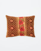 small pillow handmade in India from vintage cotton fabrics