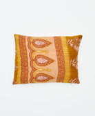 small pillow handmade in India from vintage cotton fabrics