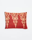 small pillow handmade in India from vintage cotton fabrics