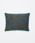 small pillow handmade in India from vintage cotton fabrics