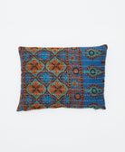 small pillow handmade in India from vintage cotton fabrics