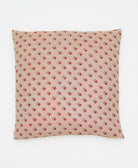 dusty pink throw pillow ethically made by women