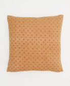 colorful throw pillow in light brown floral print