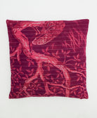 sustainable throw pillow