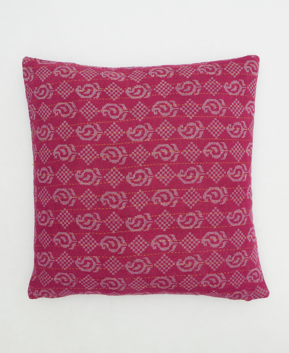 sustainable throw pillow
