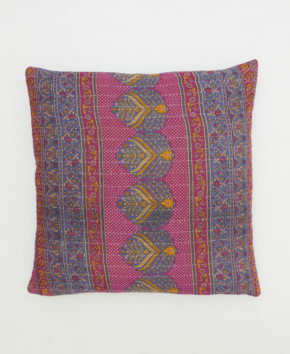 sustainable throw pillow
