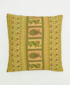 sustainable throw pillow