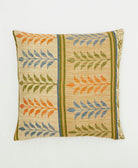 sustainable throw pillow