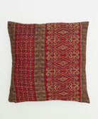 sustainable throw pillow