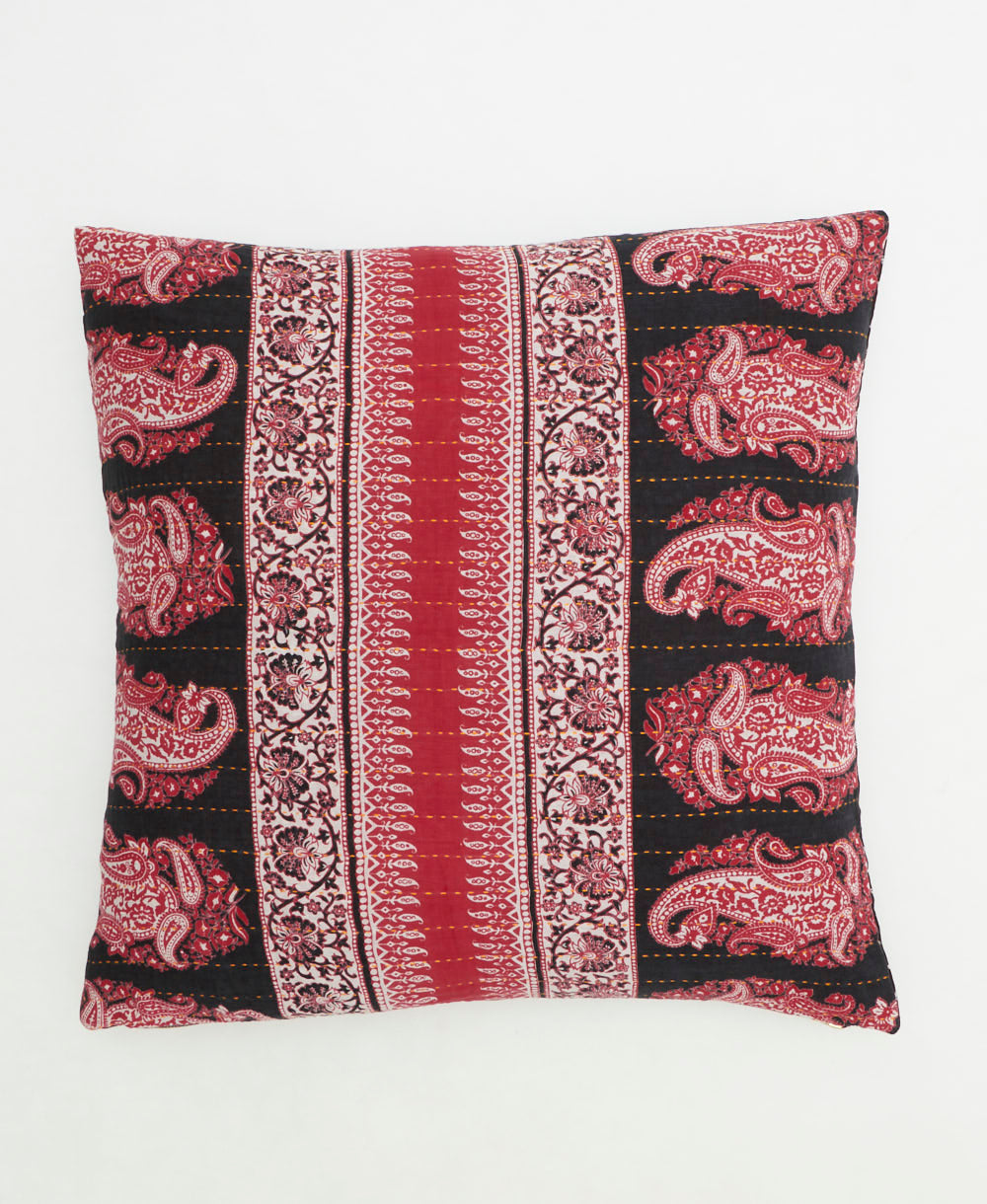sustainable throw pillow