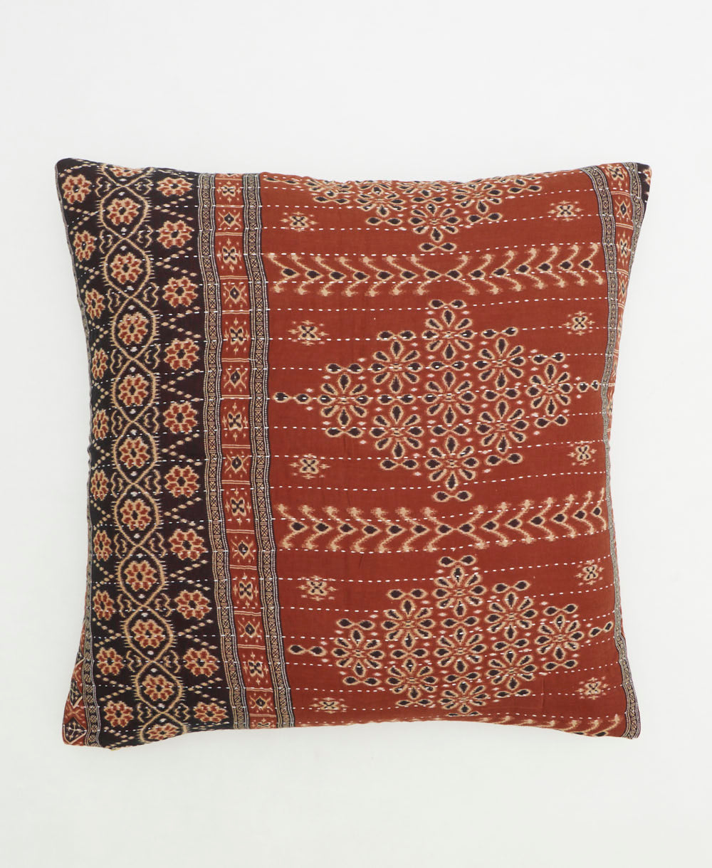 sustainable throw pillow