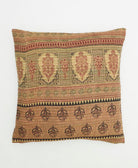sustainable throw pillow