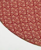 reversible tree skirt made with kantha stitching