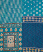 soft king kantha blanket made from upcycled vintage cotton saris
