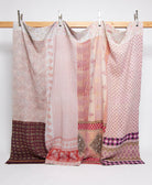 king kantha quilt handmade in India