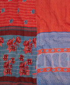 ethically made king kantha quilt