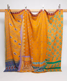 king kantha quilt handmade in India