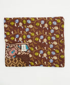 quilted throw in king size handmade in India by Anchal artisans