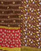 soft king kantha blanket made from upcycled vintage cotton saris