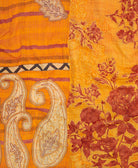 quilted throw in king size handmade in India by Anchal artisans