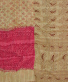 king kantha quilt in bold pattern