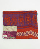 soft king kantha blanket made from upcycled vintage cotton saris