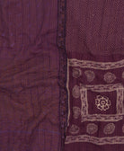 quilted throw in king size handmade in India by Anchal artisans