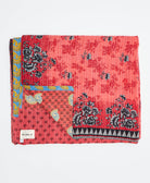 soft king kantha blanket made from upcycled vintage cotton saris