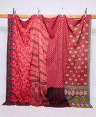 king kantha quilt handmade in India