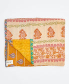 soft king kantha blanket made from upcycled vintage cotton saris