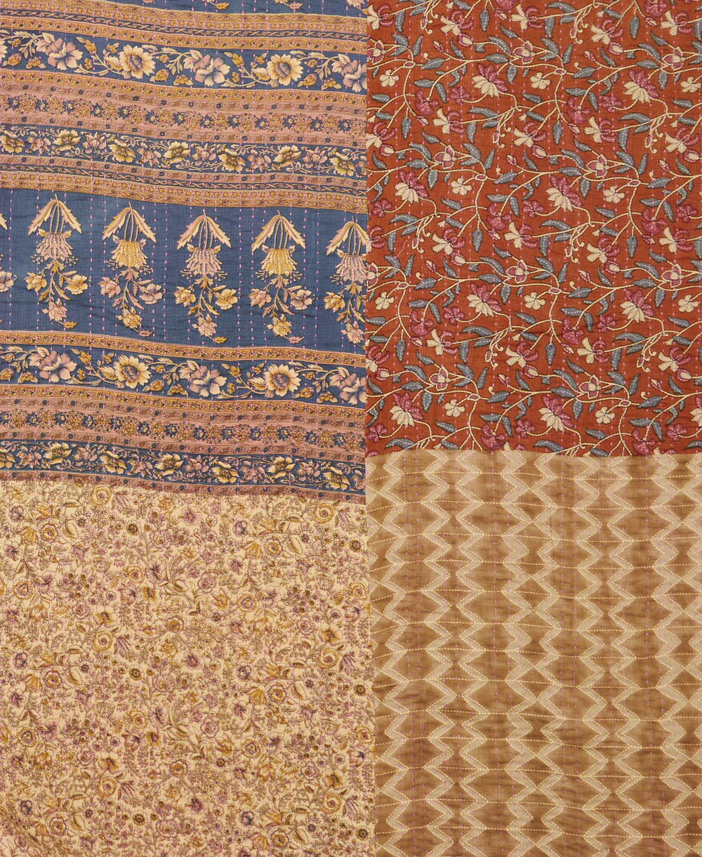 king kantha quilt bedding