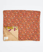soft king kantha blanket made from upcycled vintage cotton saris