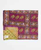 soft king kantha blanket made from upcycled vintage cotton saris