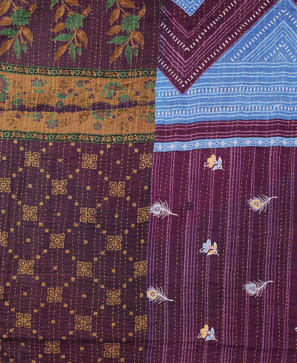 king kantha quilt bedding