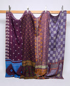 king kantha quilt handmade in India