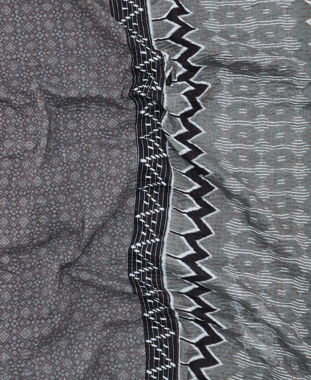 quilted throw in king size handmade in India by Anchal artisans