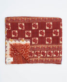 soft king kantha blanket made from upcycled vintage cotton saris