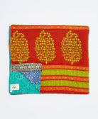 soft king kantha blanket made from upcycled vintage cotton saris