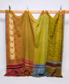 king kantha quilt handmade in India