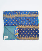 soft king kantha blanket made from upcycled vintage cotton saris