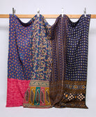 king kantha quilt handmade in India