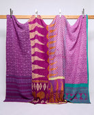 king kantha quilt handmade in India