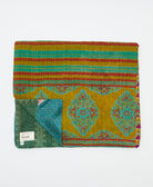 quilted throw in king size handmade in India by Anchal artisans