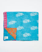 quilted throw in king size handmade in India by Anchal artisans