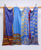 king kantha quilt handmade in India