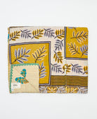 quilted throw in king size handmade in India by Anchal artisans