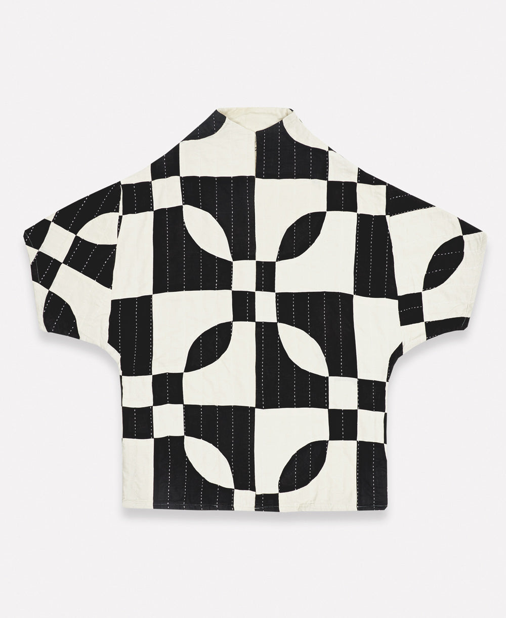ANDMARY】Coco check jacket