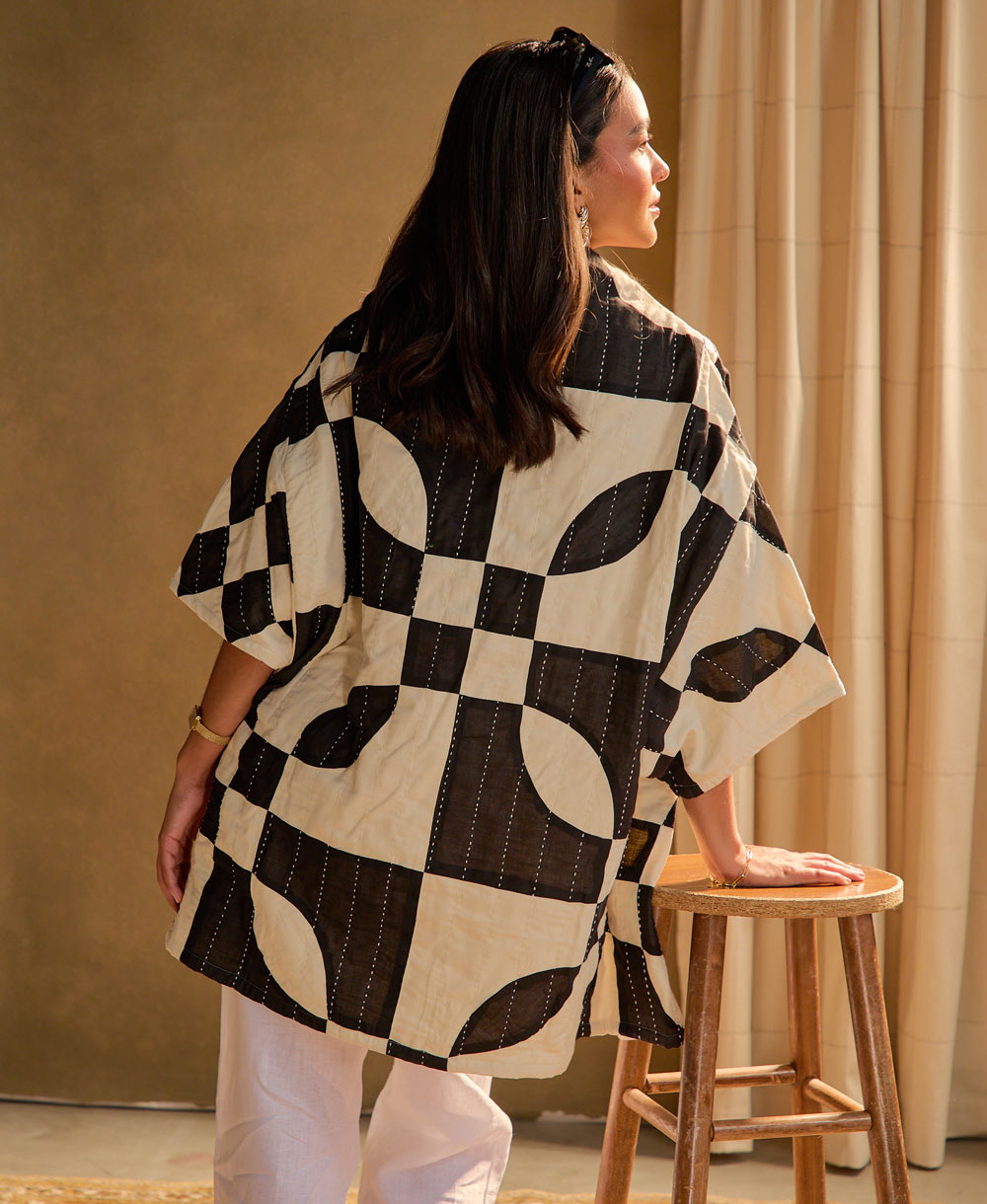 Marquise Cocoon Quilted Jacket | Sustainable Apparel – Anchal Project